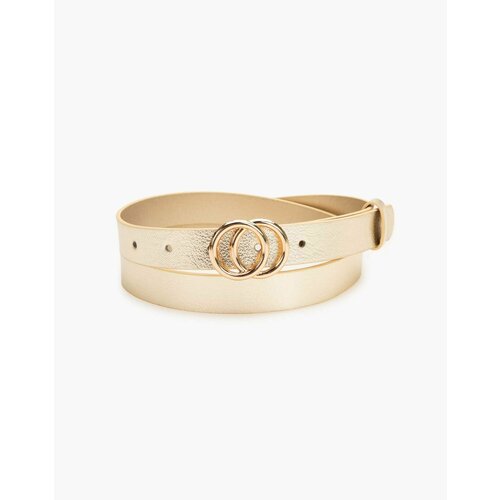 фото Ремень gloria jeans, размер 105, золотой