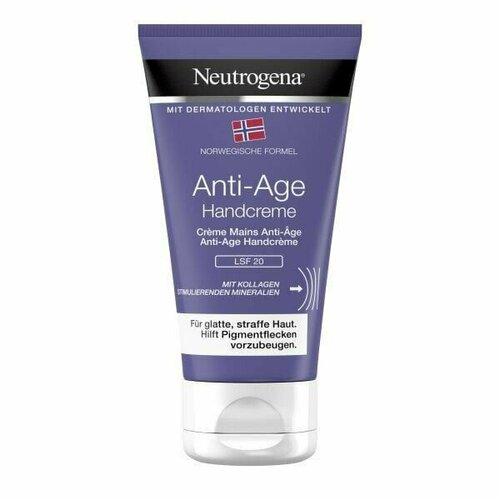 Крем для рук, антивозрастной. Neutrogena. Сделано во Франци. 75 мл.