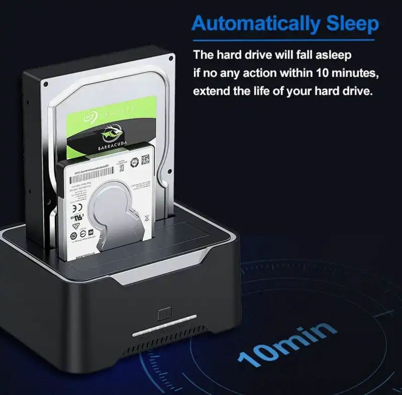 Корпус для жесткого диска 3,0/2,5 дюйма, USB 3,5-SATA — фото 6