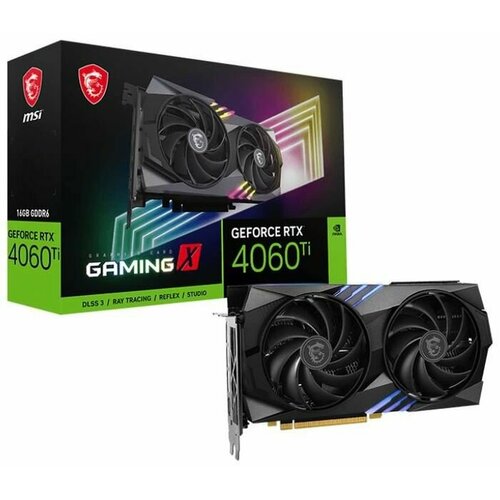 Видеокарта MSI RTX4060Ti GAMING X 16GB RTL 5999000₽