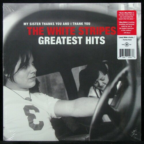 Виниловая пластинка Third Man White Stripes – My Sister Thanks You And I Thank You (Greatest Hits) (2LP)