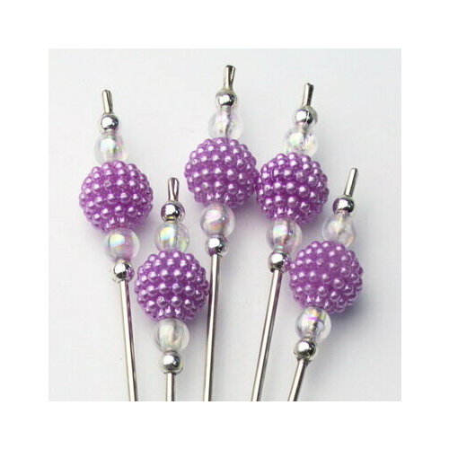 Шпажка ручной работы ежевика фиолетовая 210₽