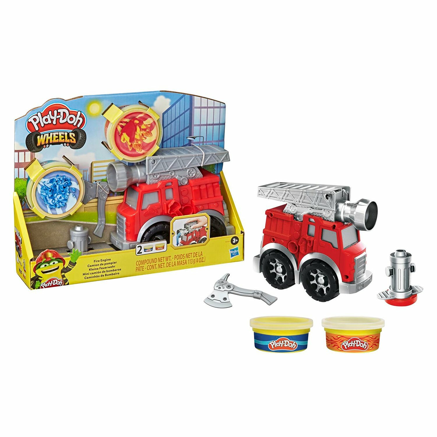 Play-Doh Набор для лепки мини "Пожарная машина" - фото №7