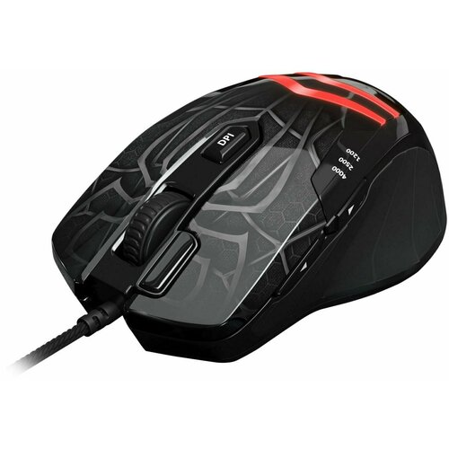 Мышь Oklick GMNG XM007 черныйкрасный 150500₽