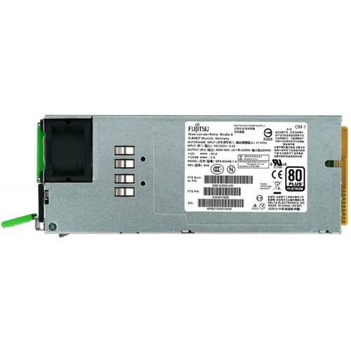 Резервный Блок Питания Fujitsu DPS-800AB-1 800W блок питания hp dps 800ab 34 a flex slot 800w 016895198302