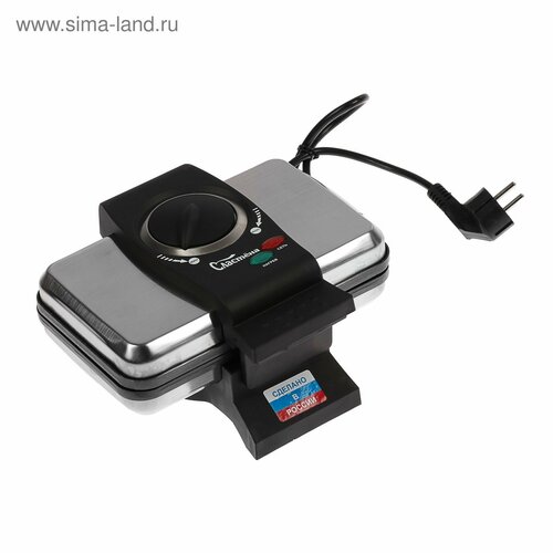 Электровафельница ЭО-1 1000 Вт орешки дробеструйное покрытие серебристая 349800₽