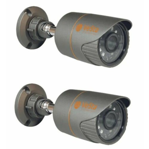 Уличная камера IP VeSta VC-G341 4 Мп M101 f28 Титан IR PoE - 2 штуки 1000000₽