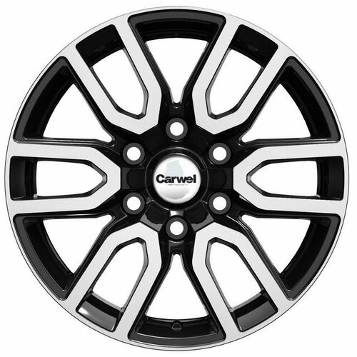 Колесный диск Carwel Барал 1723 8x17/6x139.7 D67.1 ET38 ABT