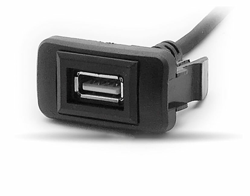 USB разъем Carav в штатную заглушку для Toyota, Lexus, 1 порт
