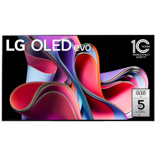 Телевизор LG OLED77G3RLA 77 3840x2160 120Гц OLED77G3RLA 60Вт Wi-Fi Поддержка SMART TV Разъем CI Цифровой тюнер 58481400₽