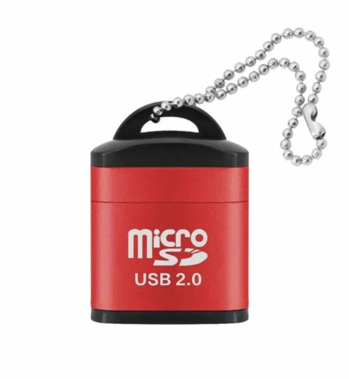 Мини картридер для micro SD карт-USB Черный