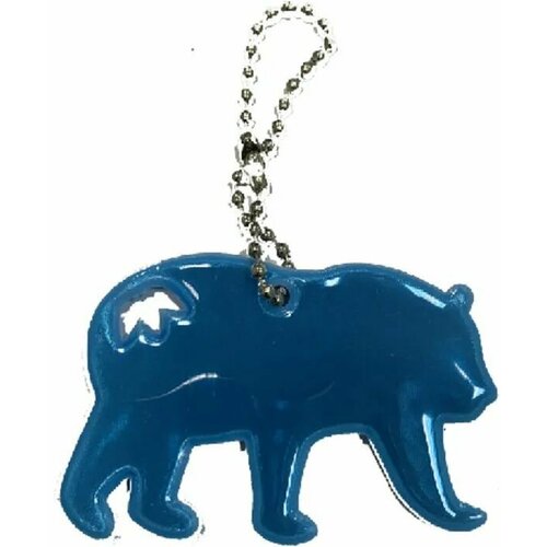 Светоотражатель , 1 шт., голубой