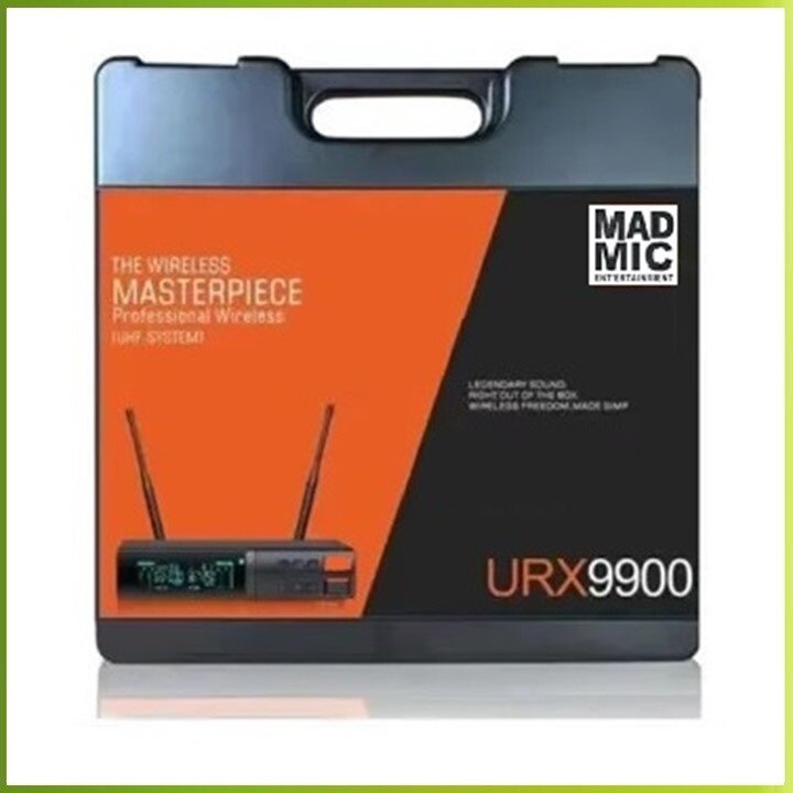 Madmic URX9900 - профессиональная вокальная радиосистема кейс для хранения/переноски