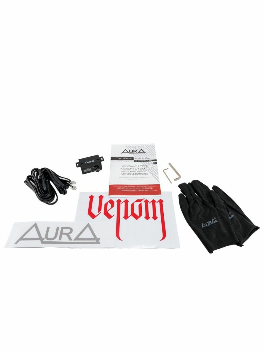 Усилитель Aura VENOM-D1500 одноканальный - фото №16