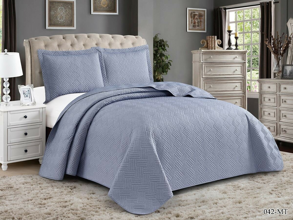 фото Cleo Покрывало Нелла цвет: синий (230х250 см)