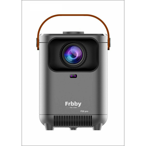 Портативный проектор Frbby P20 PRO 4K Wi-Fi, мини проектор для домашнего кинотеатра, черный