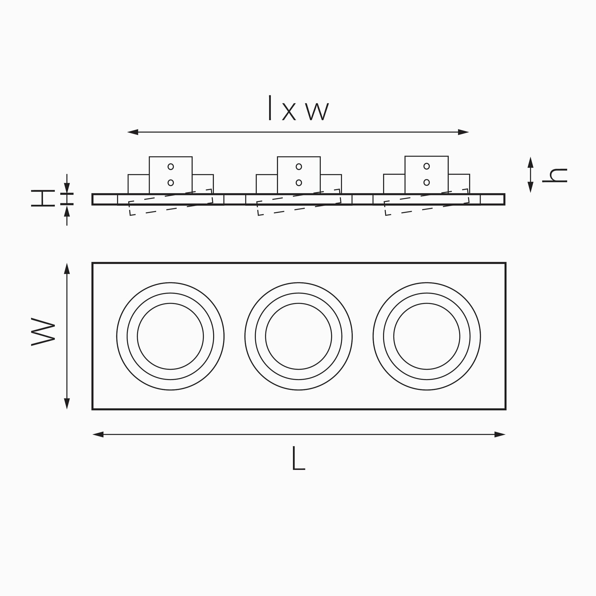 Встраиваемый светильник Lightstar Intero 16 double quadro i536070607 - фотография № 5