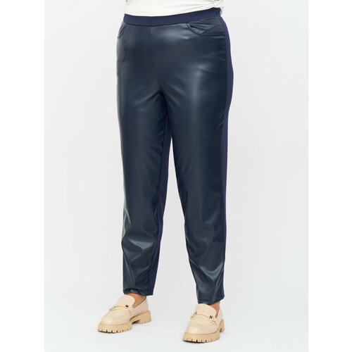 фото Брюки джоггеры artessa, размер 68-70, синий