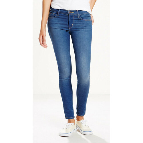 фото Джинсы скинни levi's, размер 24/30, синий