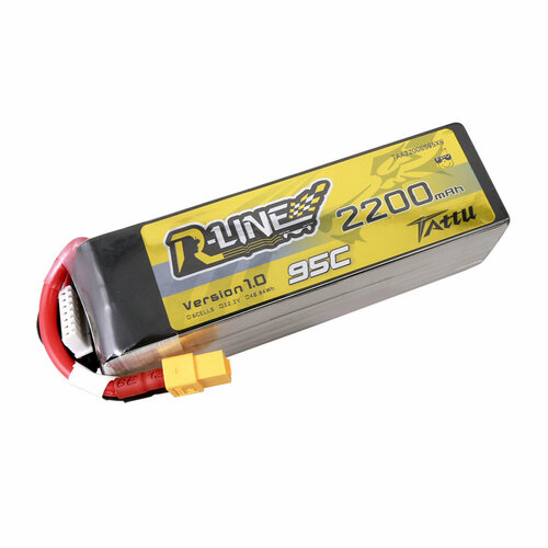 Аккумулятор Gens Ace Tattu R-Line LiPO 22.2 V 2200 mAh 95C XT60