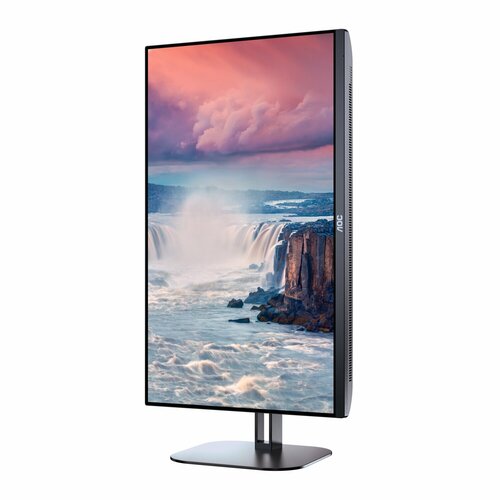 Монитор 27 AOC Q27V5C Black с поворотом экрана IPS 2560x1440 75Hz 1 ms 178178 300 cdm 20M1 HDMI 20 DP 2447800₽