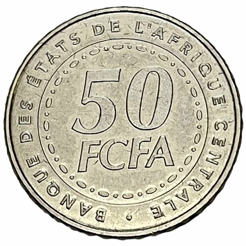 Центрально-Африканские Штаты 50 франков 2006 г. (2) экваториальные африканские штаты 50 франков 1961 г 2