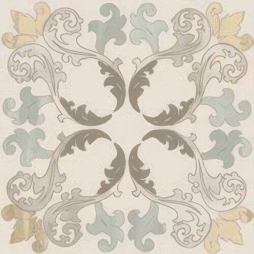 Керамическая плитка 15x15 (22 шт.) Ceramica Vallelunga Pav.Soffio Bianco (6001081) +31742