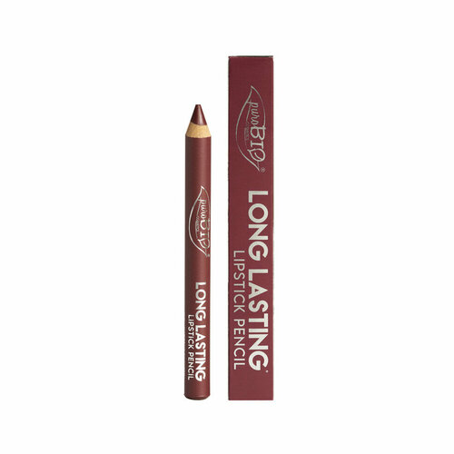 фото Purobio помада-карандаш long lasting (016l бордовый), 3 гр