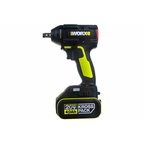 Аккумуляторный ударный бесщеточный гайковерт WORX Professional WU2791 20В 360Нм 4Ач х2 ЗУ 6А сумка WU2791 46782₽