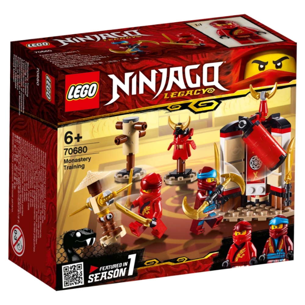 Конструктор LEGO Ninjago 70680 Тренировка в монастыре, 122 дет.