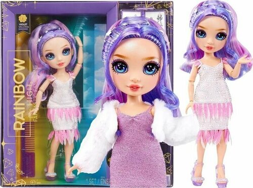 Куклы Rainbow High fantastic fashion - кукла Рейнбоу хай фантастик фэшн Вайолет Уиллоу (Violet Willow) 587385
