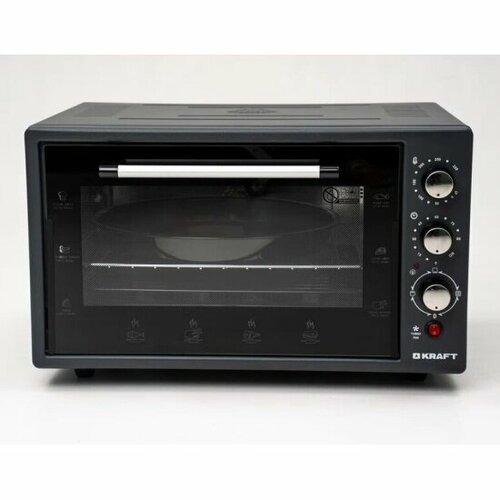 Мини-печь Kraft 45 л черный KF-MO 4506 DGR 851700₽