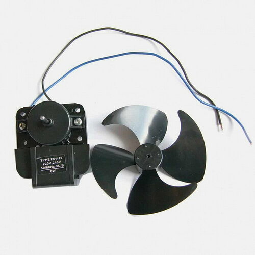 мотор вентилятора mtf720rf f61 10 без крыльчатки для холодильника ariston siemens whirlpool Мотор вентилятора для холодильника Ariston, Siemens, Whirlpool, Stinol (p/n: Х4010)