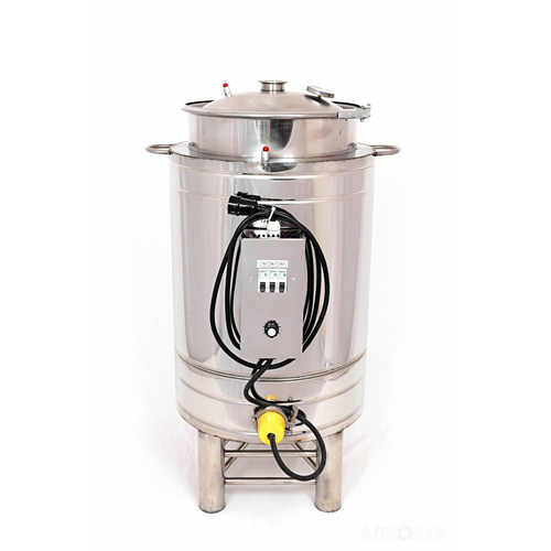 Перегонный куб Абхазия 90 л с тэном и регулятором мощности 45 КВт кламп 2 дюйма без фальшдна 3099000₽