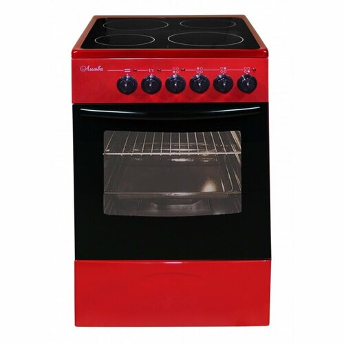 Электрическая плита Лысьва EF4002MK00 ЭПС 402 МС вишневая без крышки 2939000₽