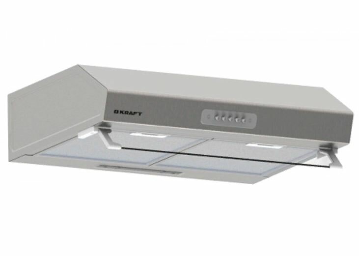 фото Воздухоочиститель KRAFT KF-SKH600 INOX /300 м3/ч, 2 алюминиевых фильтра /Турция