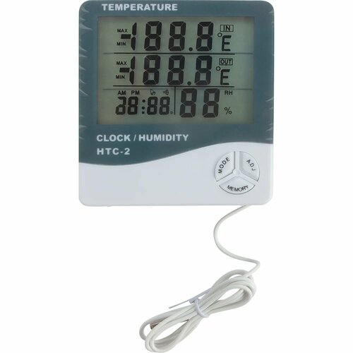 Термометр-гигрометр электронный комнатный Куб многофункциональный термометр гигрометр домашний электронный термометр с отображением времени украшения для помещений