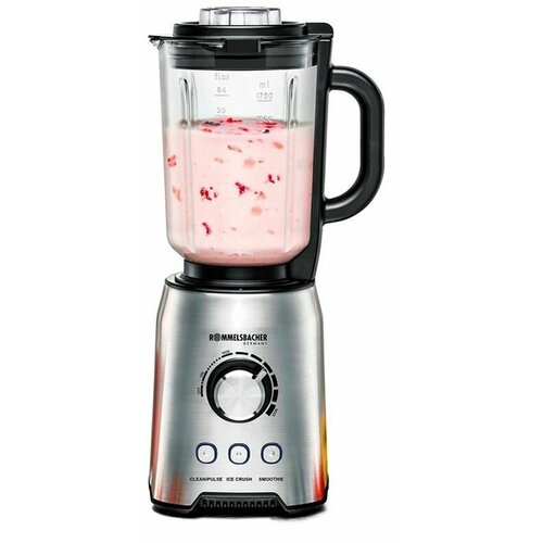 Блендер ROMMELSBACHER MX 1250 стационарный нержавеющая сталь 1683300₽