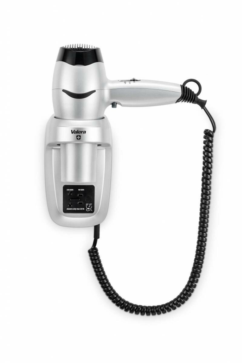 Фен настенный Valera Hospitality Excel 1600 Shaver (561.17/044.05 silver)