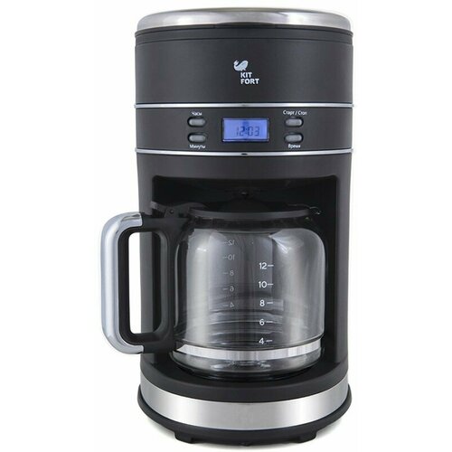 Кофеварка Kitfort КТ-704-2 черная 499500₽