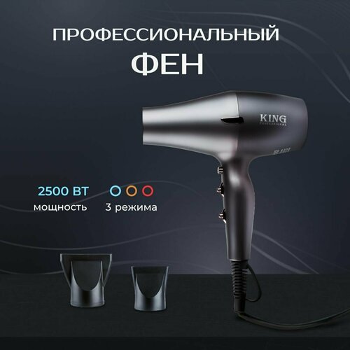 Купить Фен для волос King Professional Hair Dryer KP-6002 - цена: 1352 ...