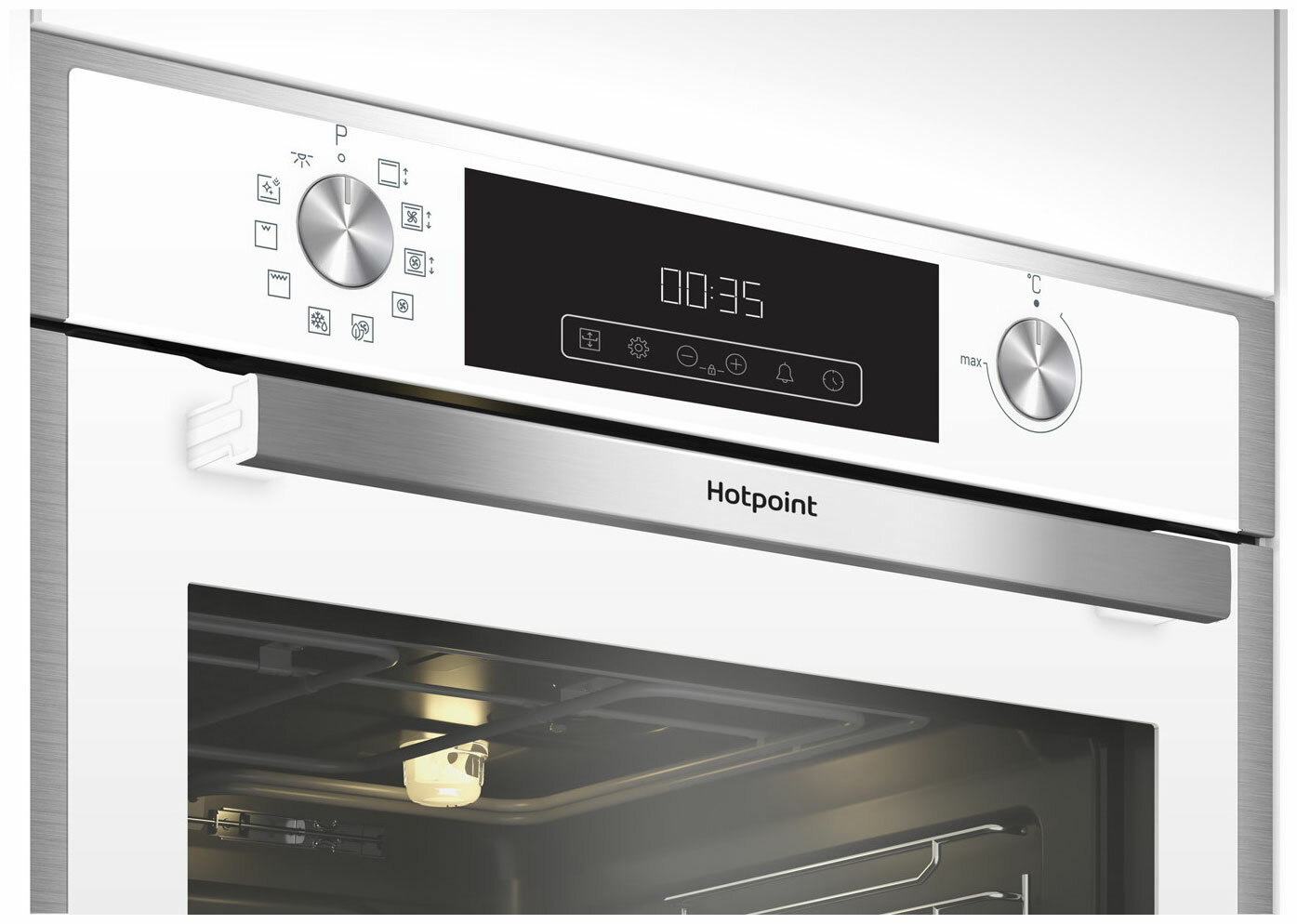 Встраиваемый электрический духовой шкаф Hotpoint FE9 831 JSH WH - фотография № 2