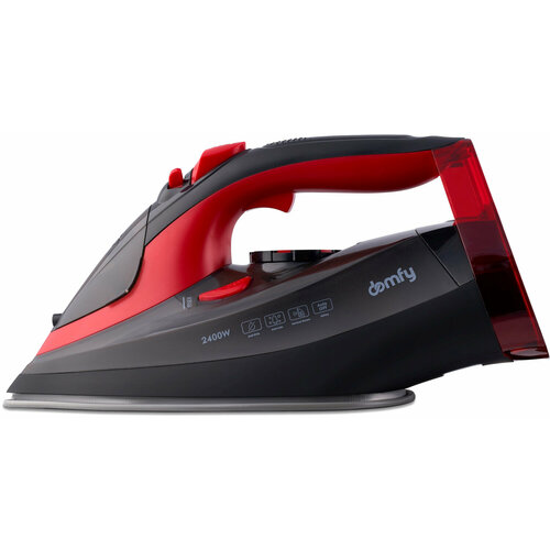 Утюг DOMFY DSC-EI502 2400Вт черный красный 239500₽