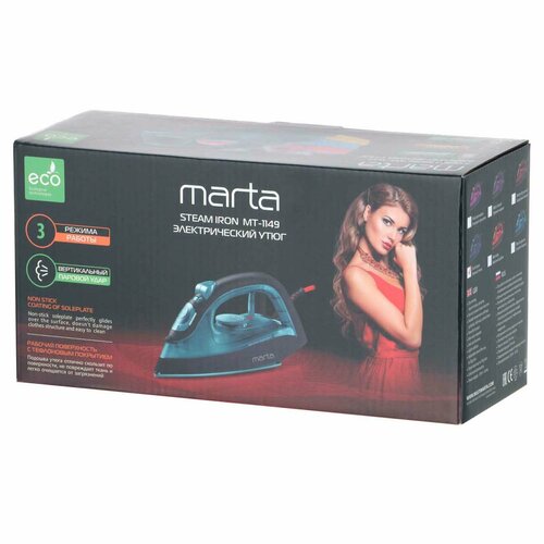 Утюг Marta MT-1149 темный топаз 65000₽