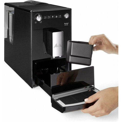 Кофемашина Melitta Caffeo Purista F230-102 черный кофемашина melitta caffeo ci touch 1450вт черный f 630 102