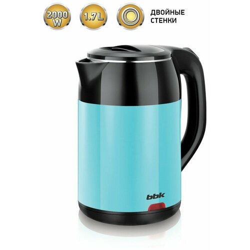 Чайник BBK EK1709P черныйбирюзовый 498800₽