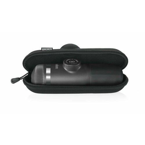 Ручная портативная кофемашина Wacaco Nanopresso для молотого кофе с кейсом для хранения 18 бар длина 156 см емкость для кофе 80 мл цвет черный 839000₽