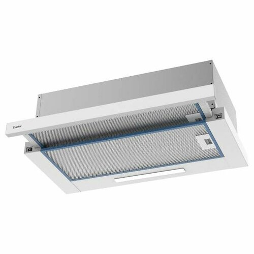 Встраиваемая телескопическая вытяжка 60 см отводциркуляция механический контроль 2 скорости работы производительность 670 м3ч LED освещение м 845600₽