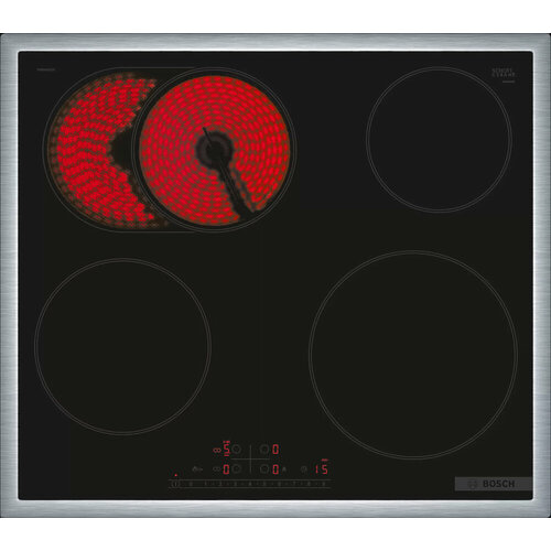 Варочная панель электрическая Bosch PKB645FB2R черный 3870300₽