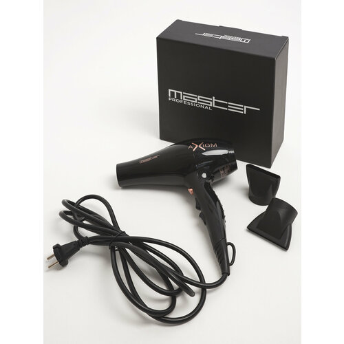MASTER Professional Фен AXIOM с ионизацией черный 2600Вт 482300₽